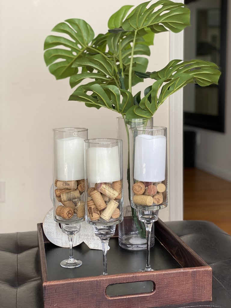Easy candle holders