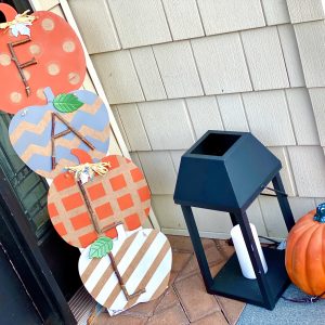 DIY Tutorial: Delightful Rustic Fall Sign for Your Porch