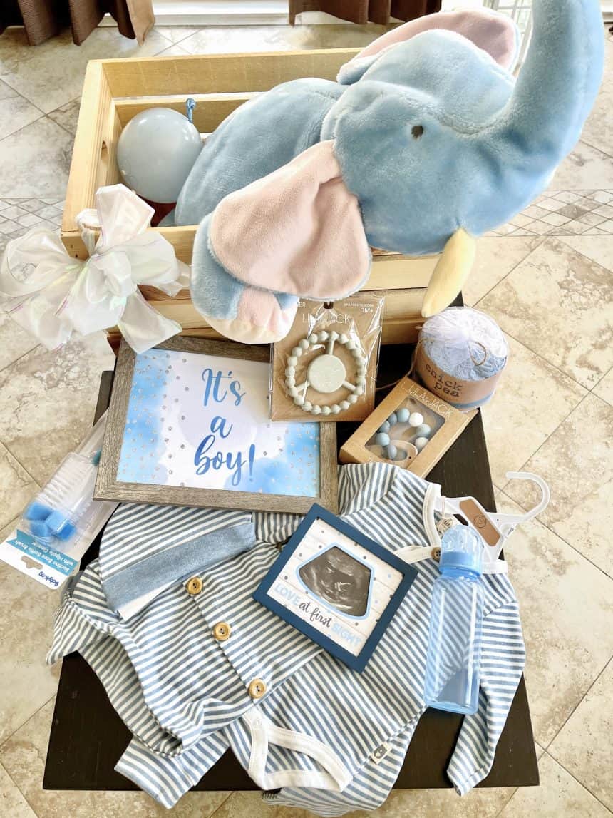 How to Make a Gender Reveal Crate Craft and Sparkle